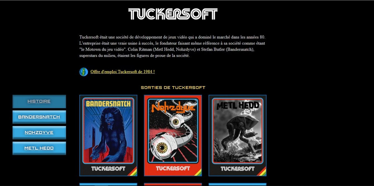 Black Mirror Bandersnatch Tuckersoft - © Netflix