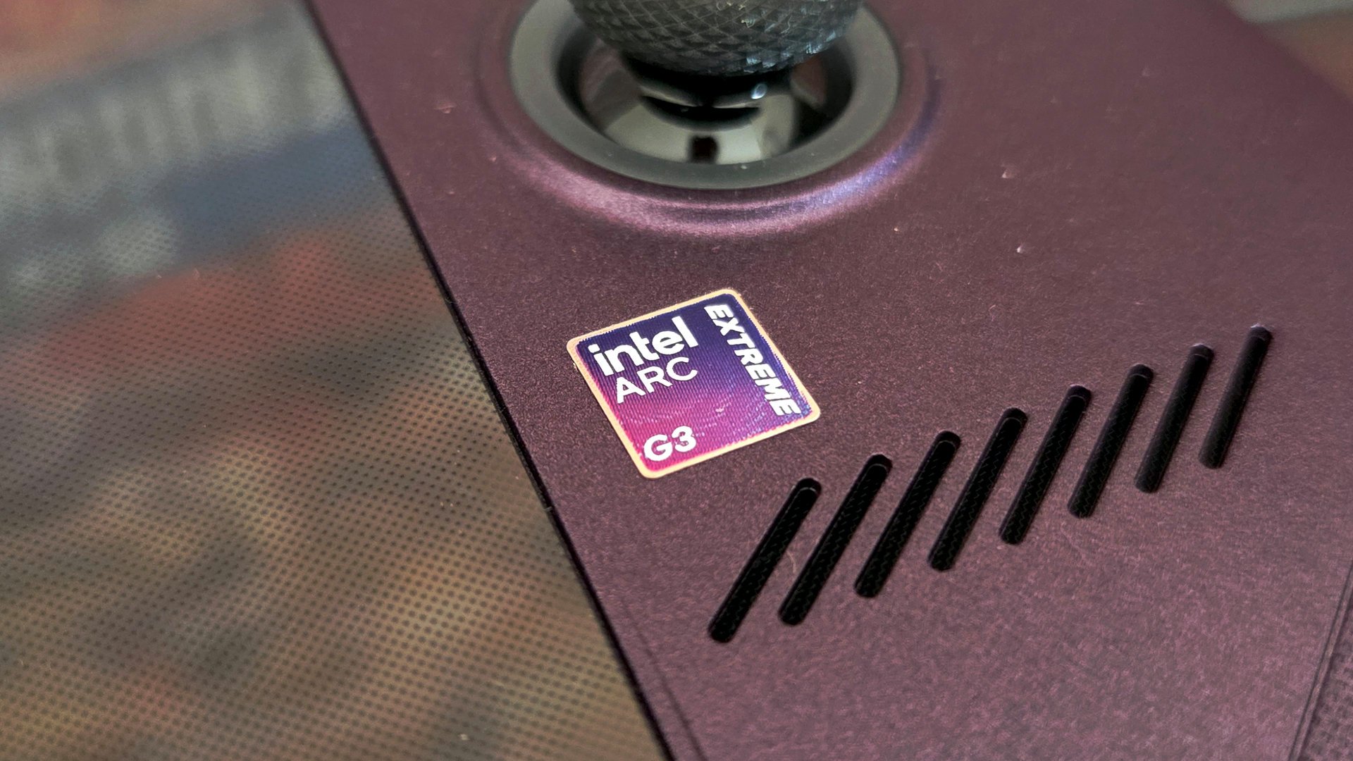 Pièce maîtresse de la Claw 8 EX AI+, l'Arc G3 Extreme est mis en avant. © Nerces pour Clubic
