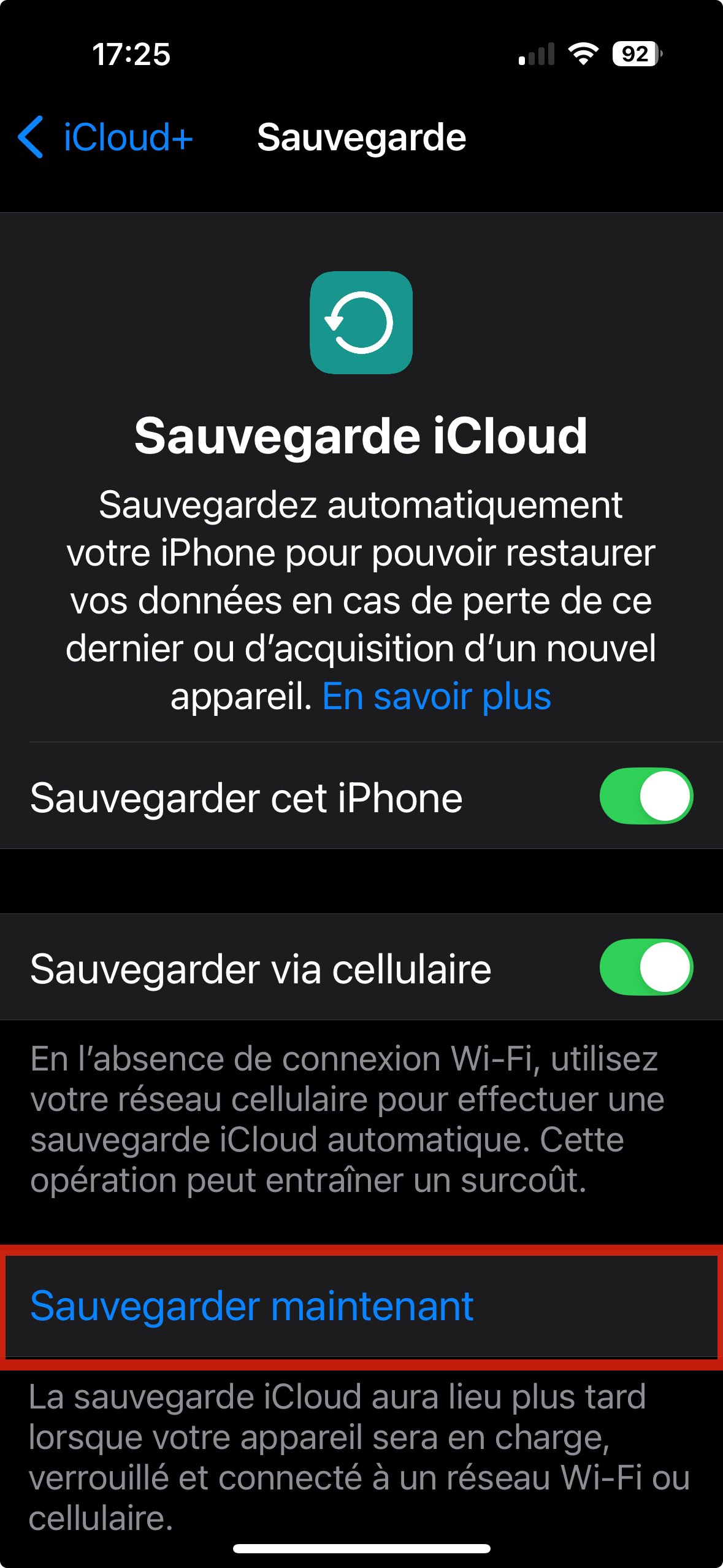 iCloud iOS