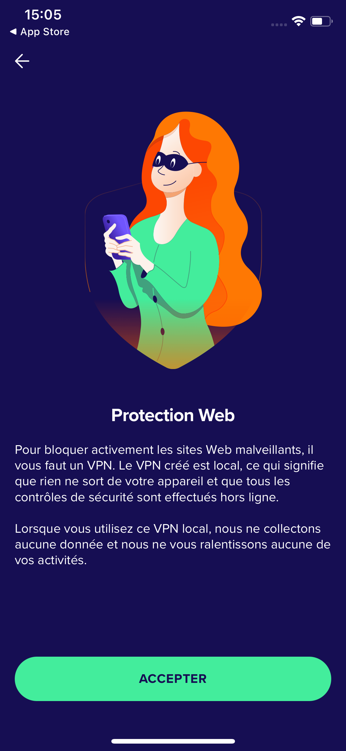 Avast Antivirus Gratuit sur iOS