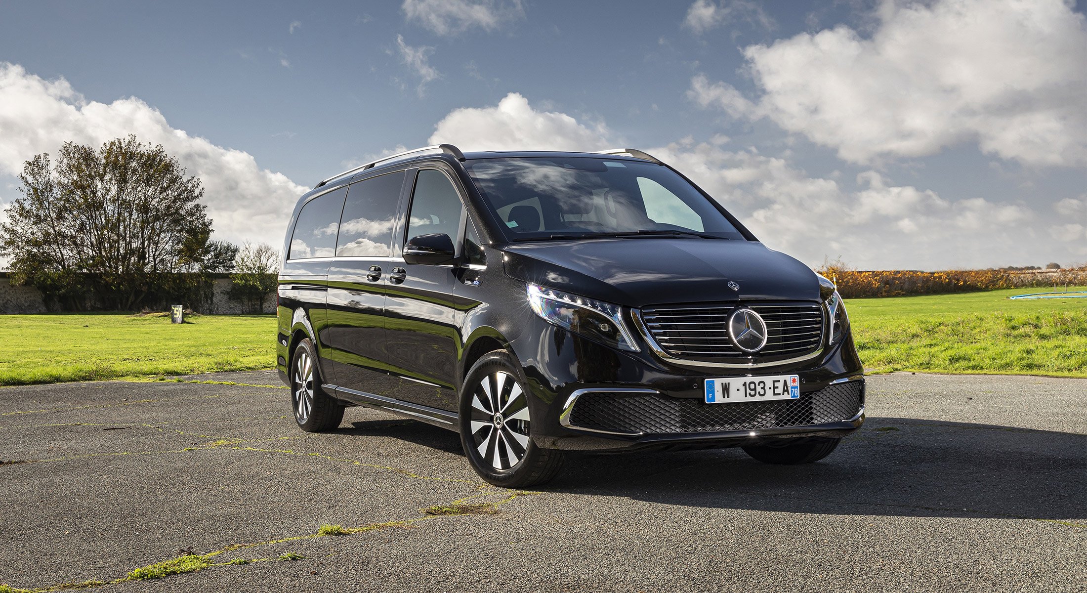 Le Mercedes EQV, le "monospace" familiale passe à l'électrique - crédit : Mercedes