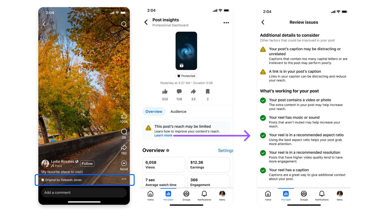 Des mesures lancées contre le contenu non original. ©Meta