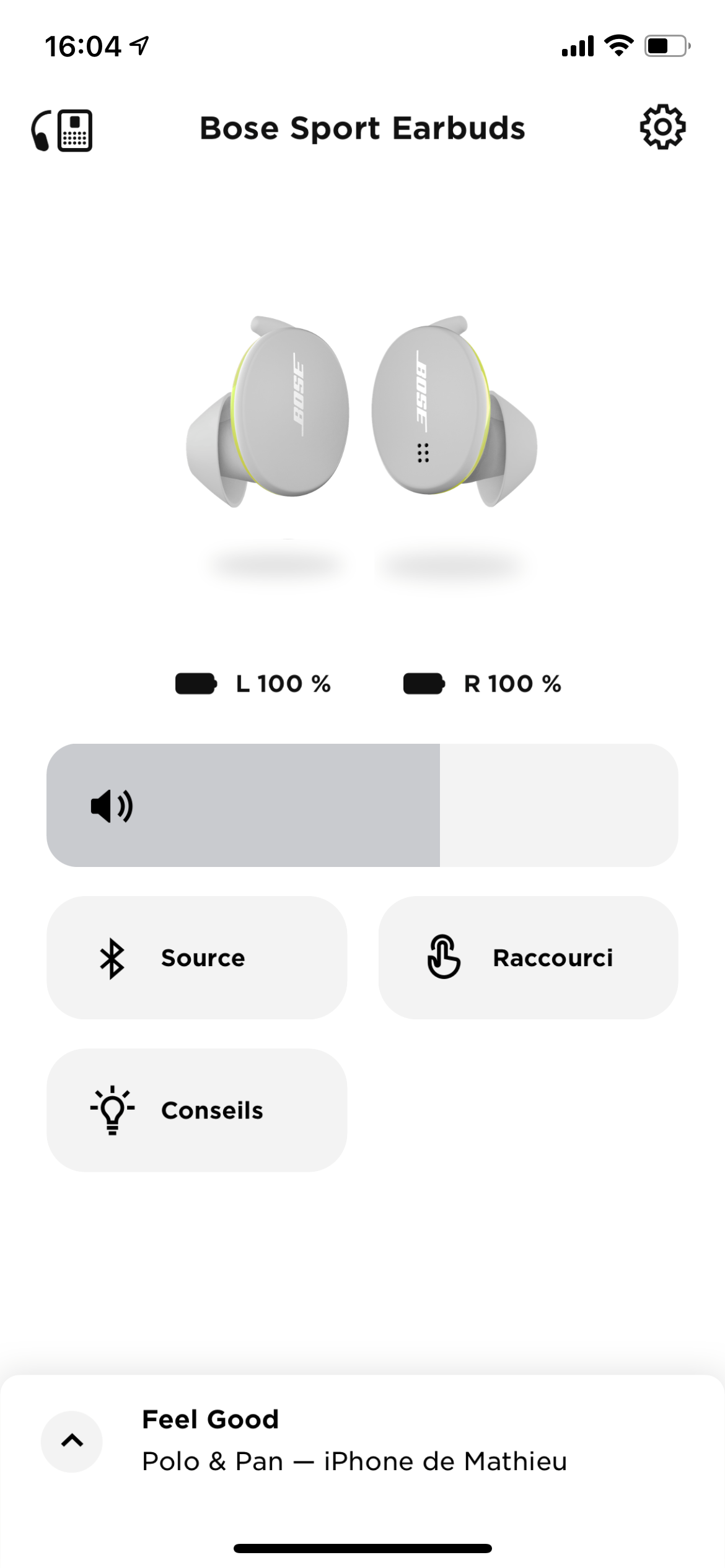 Test Bose Sport Earbuds