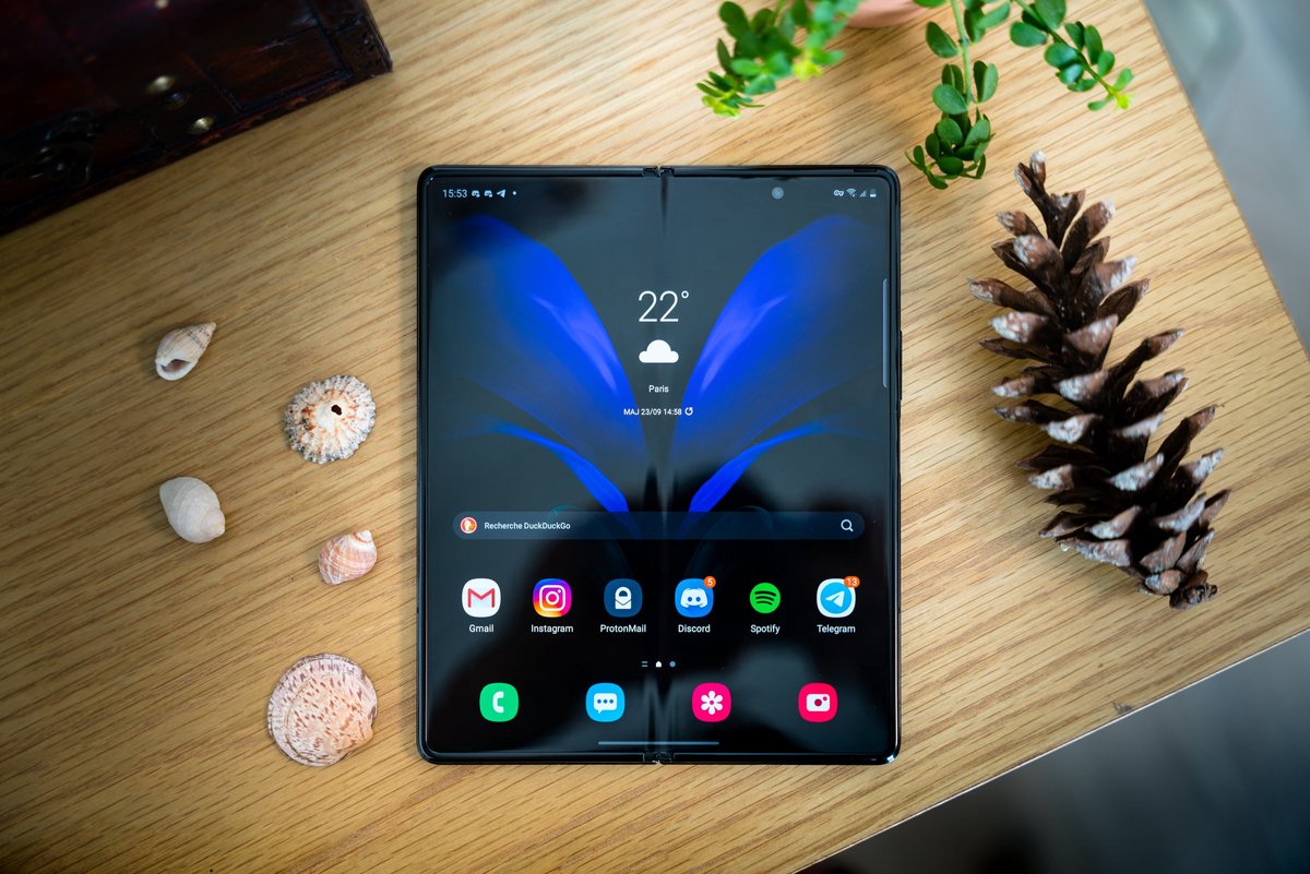 Samsung Galaxy Z Fold 2 test