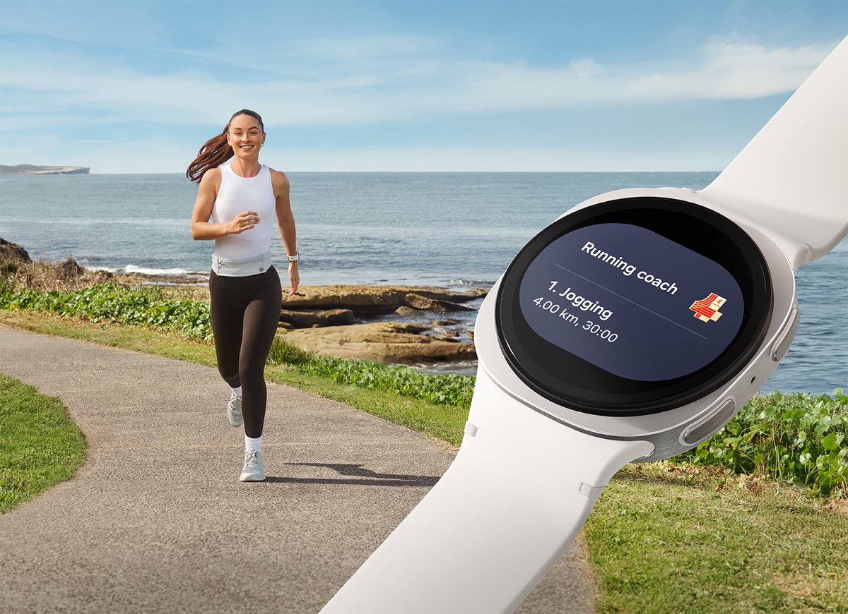Le Coach Running toujours dispo pour vous aider à mieux courir © Samsung