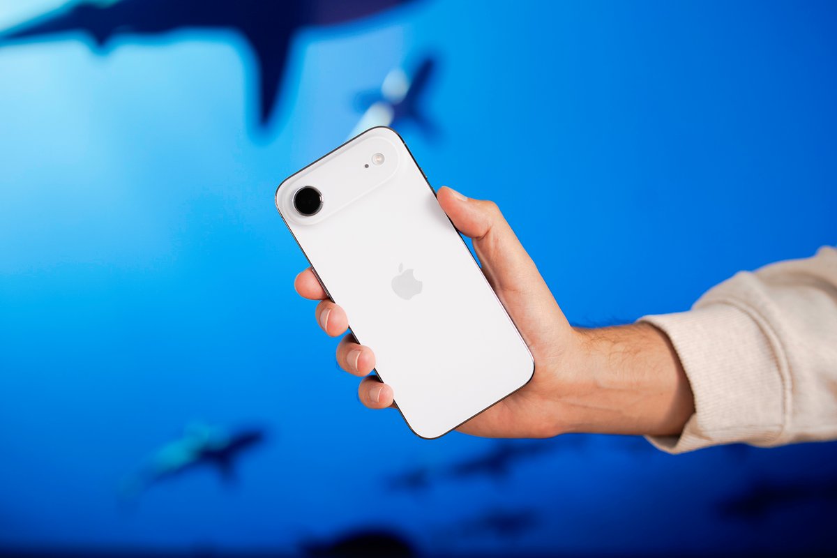 Photo de l'iPhone Air prise lors de notre test © Clubic