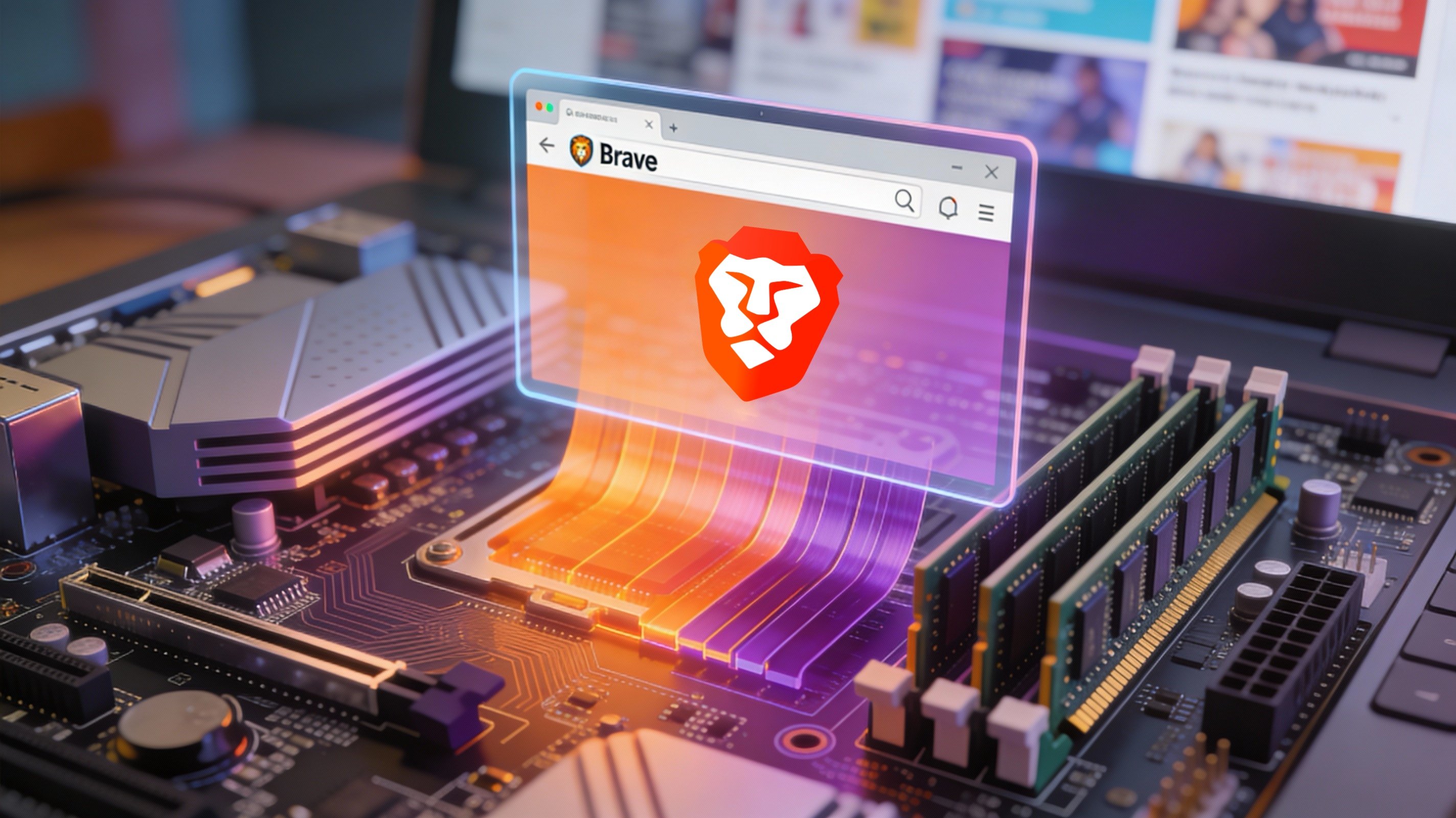 Pour économiser votre RAM, Brave transforme son bloqueur de pubs natif