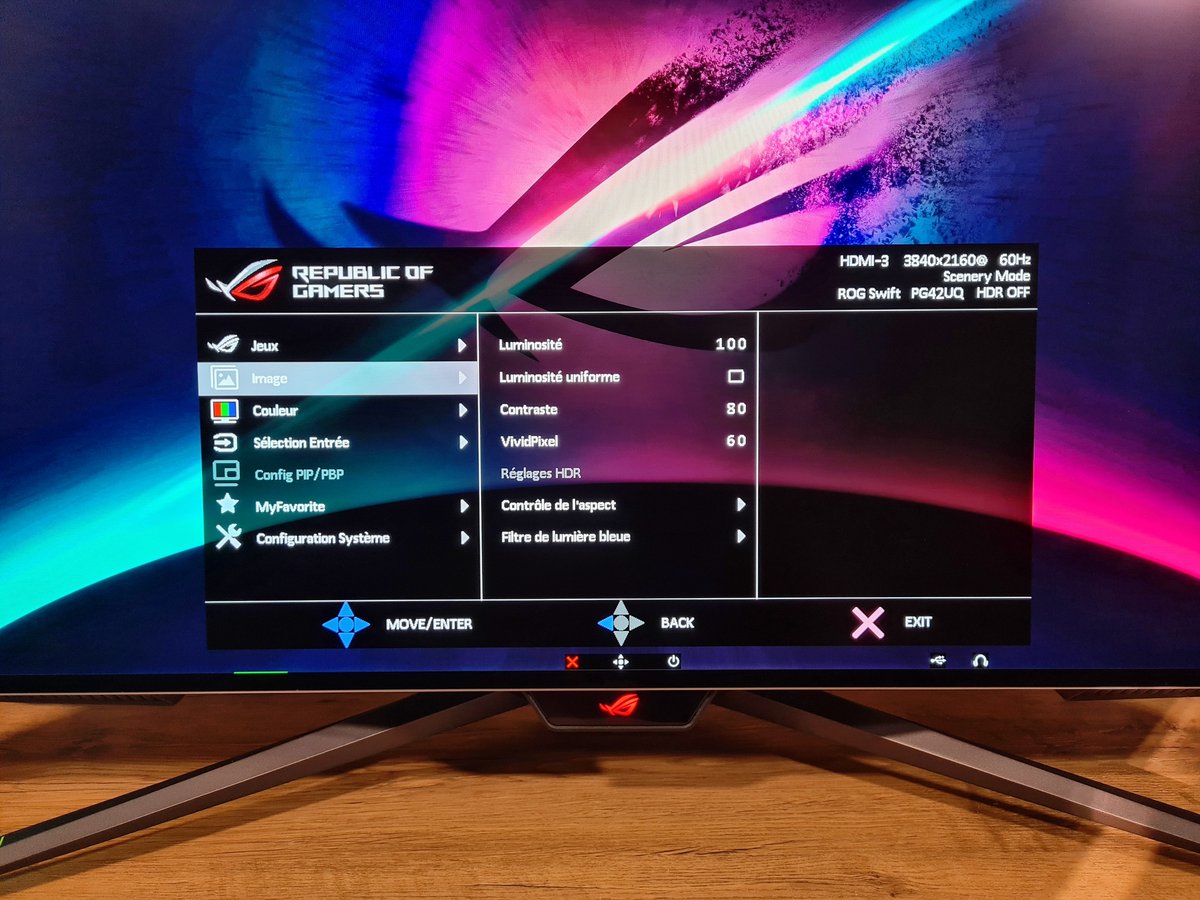 Test Asus ROG Swift OLED PG42UQ