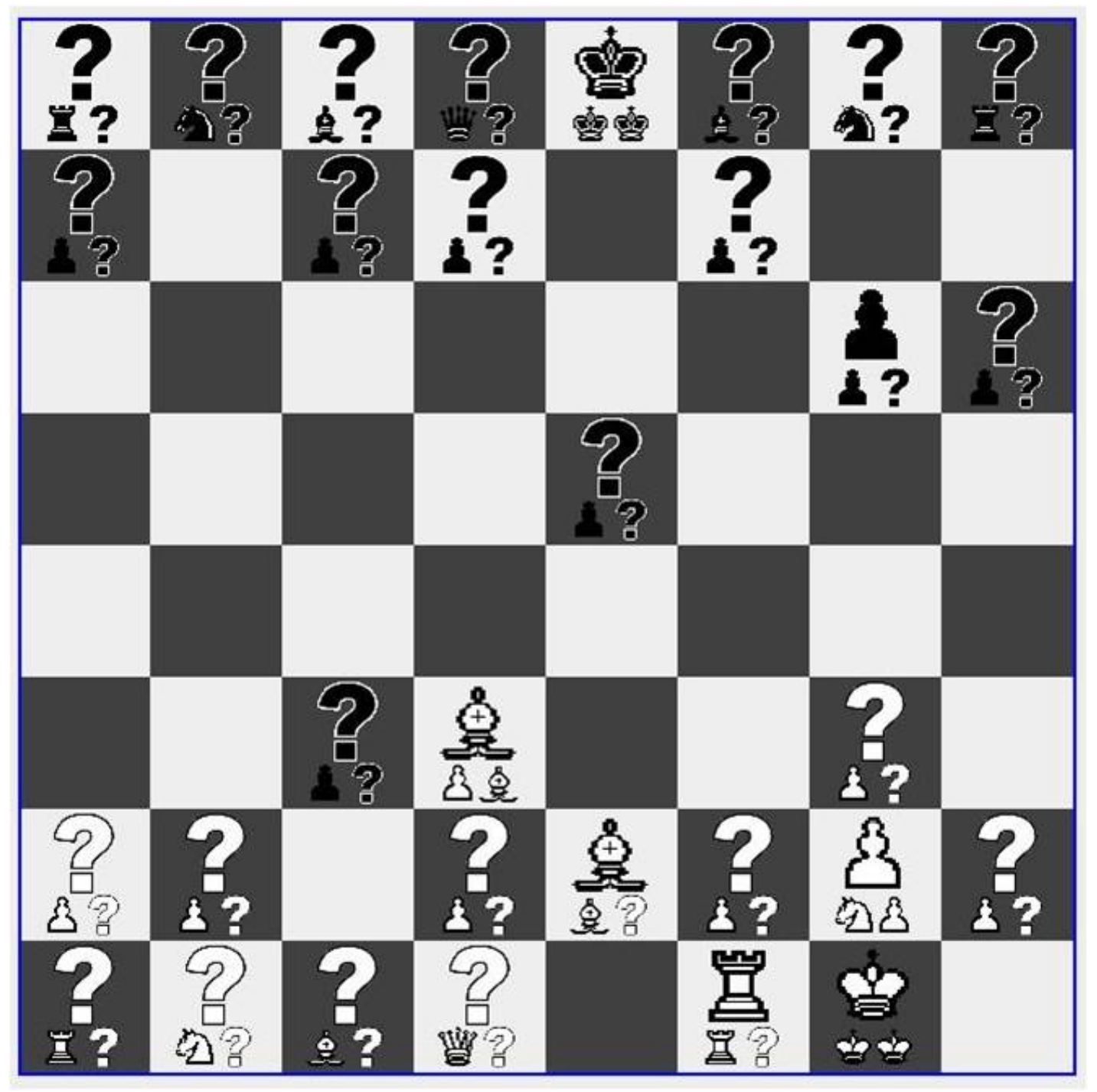 La version d’origine du Quantum Chess, très théorique et complexe