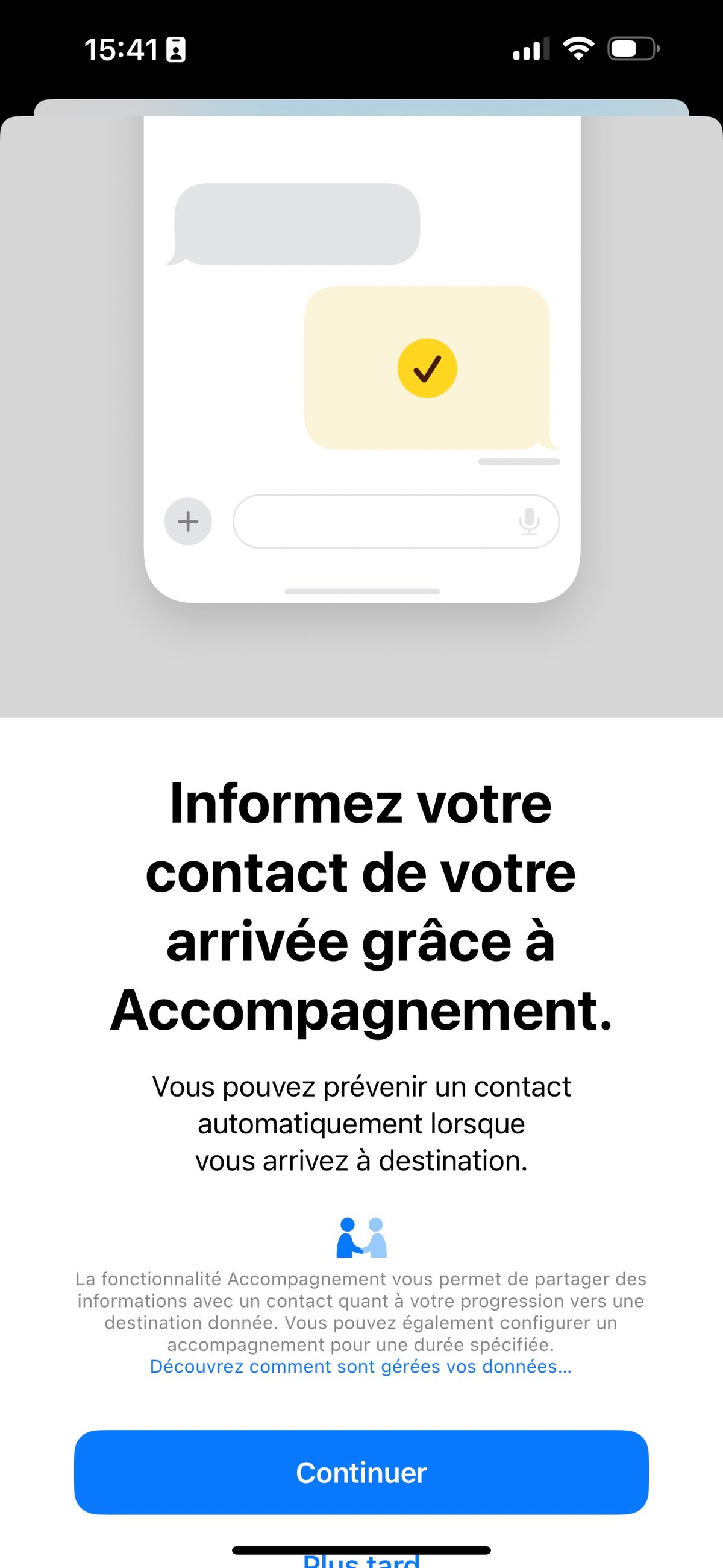 iOS 17 Accompagnement