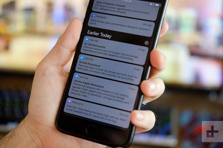 Les notifications peuvent rapidement devenir envahissante si elles ne sont pas filtrées ! ©digitaltrends