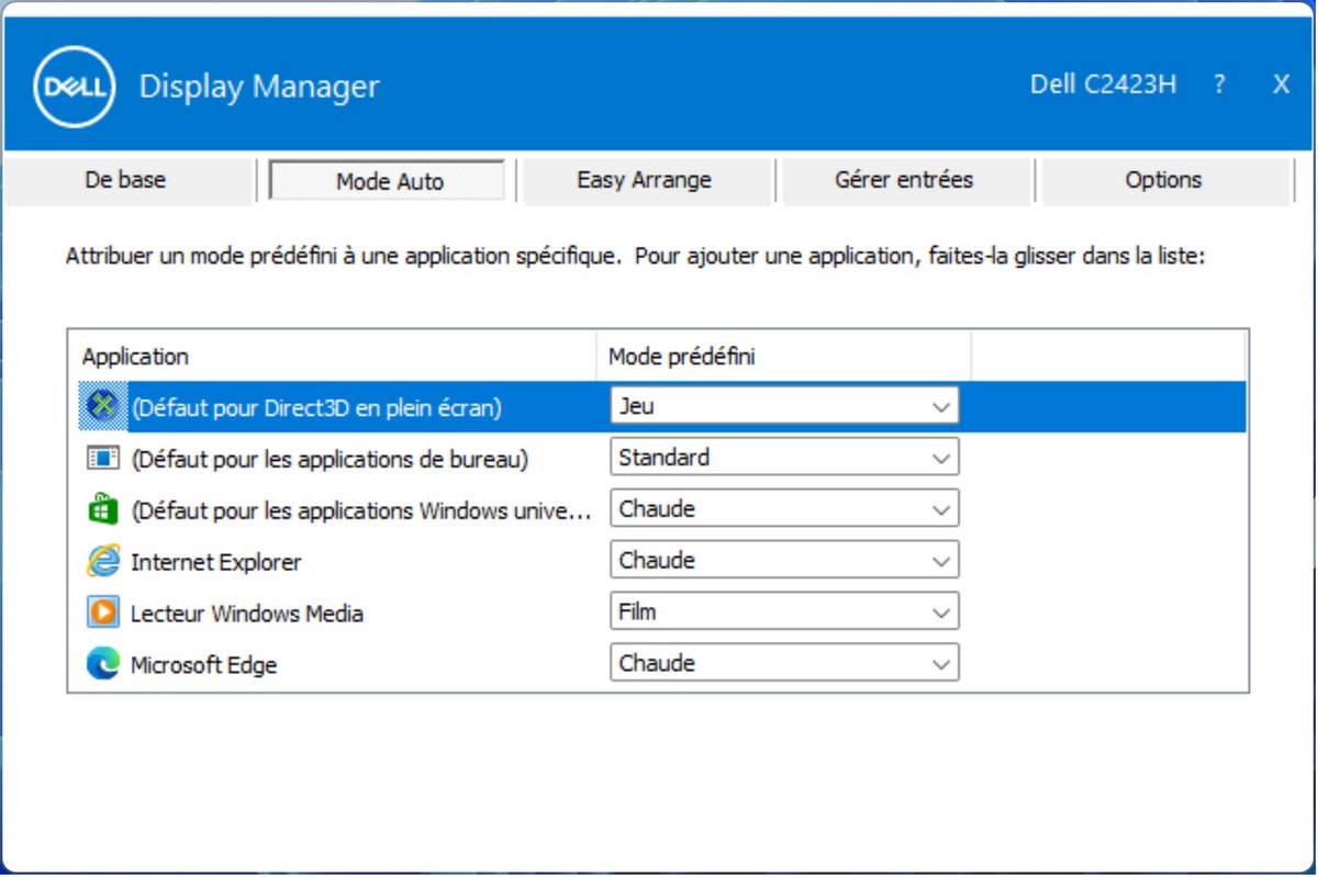 Dell Display Manager