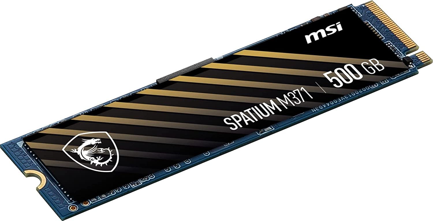 Un SSD M.2 NVMe performant de MSI.