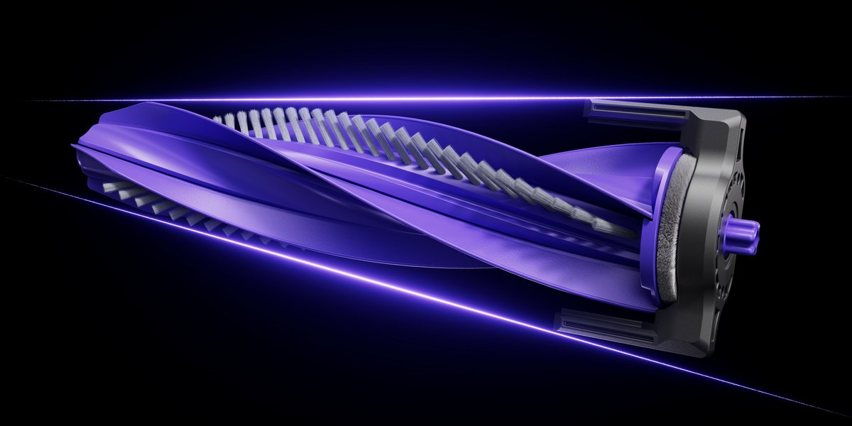 La brosse DualFlow de l'aspirateur robot laveur Freo Z10. ©Narwal