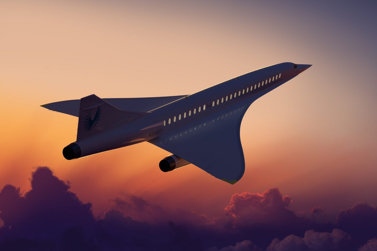 Le futur avion de ligne Overture © Boom Supersonic