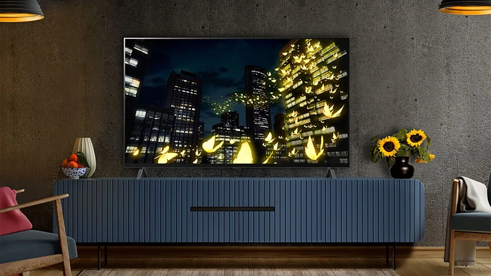 Une belle TV bien équipée