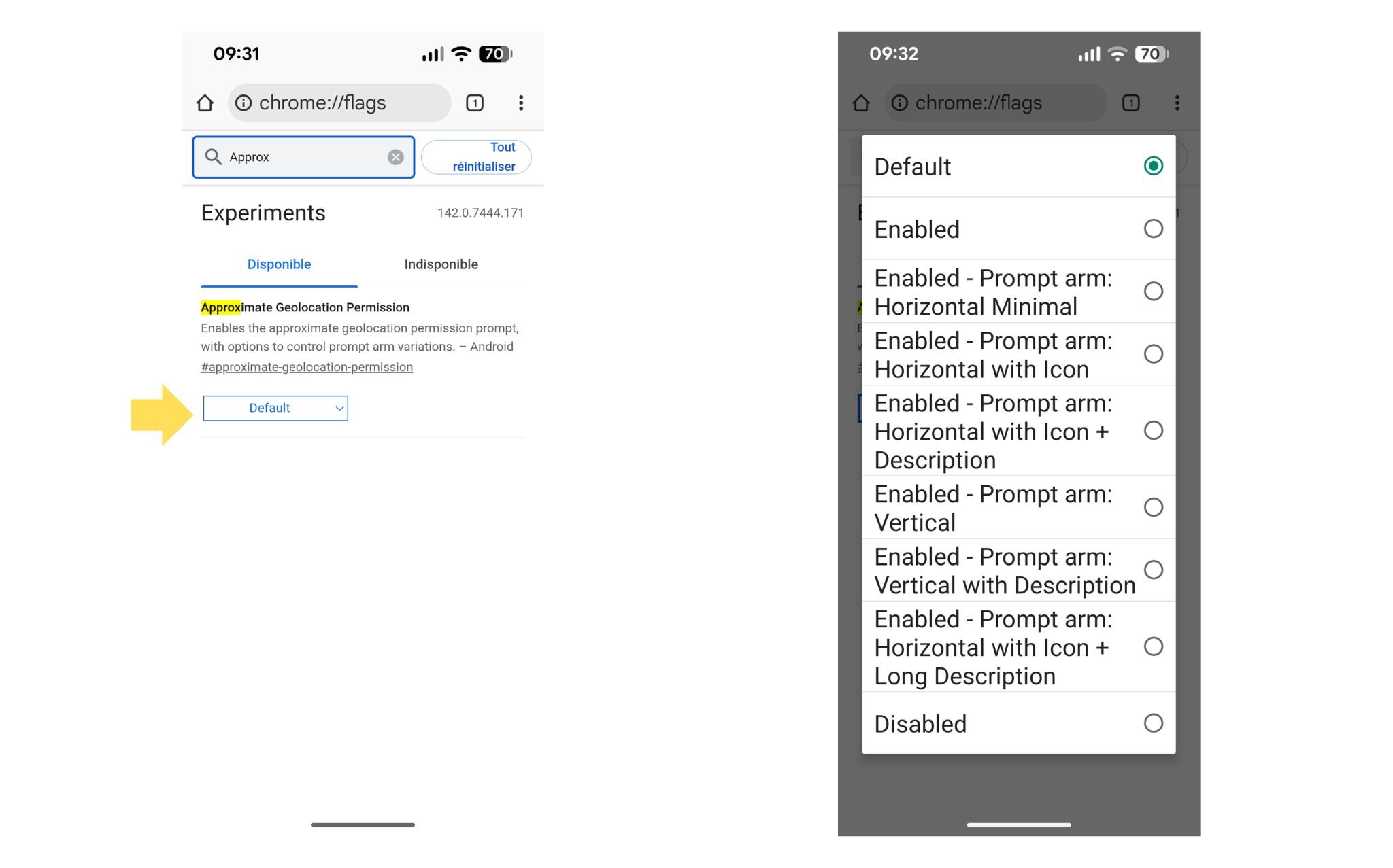 Une nouveauté expérimentale à activer manuellement. ©Google