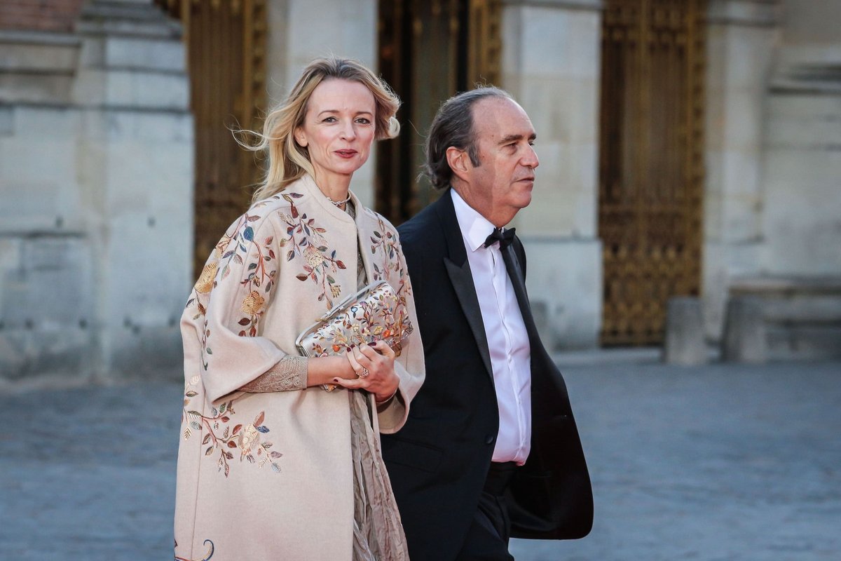 Xavier Niel et sa compagne Delphine Arnault, fille de Bernard Arnault. © Antonin Albert / Shutterstock