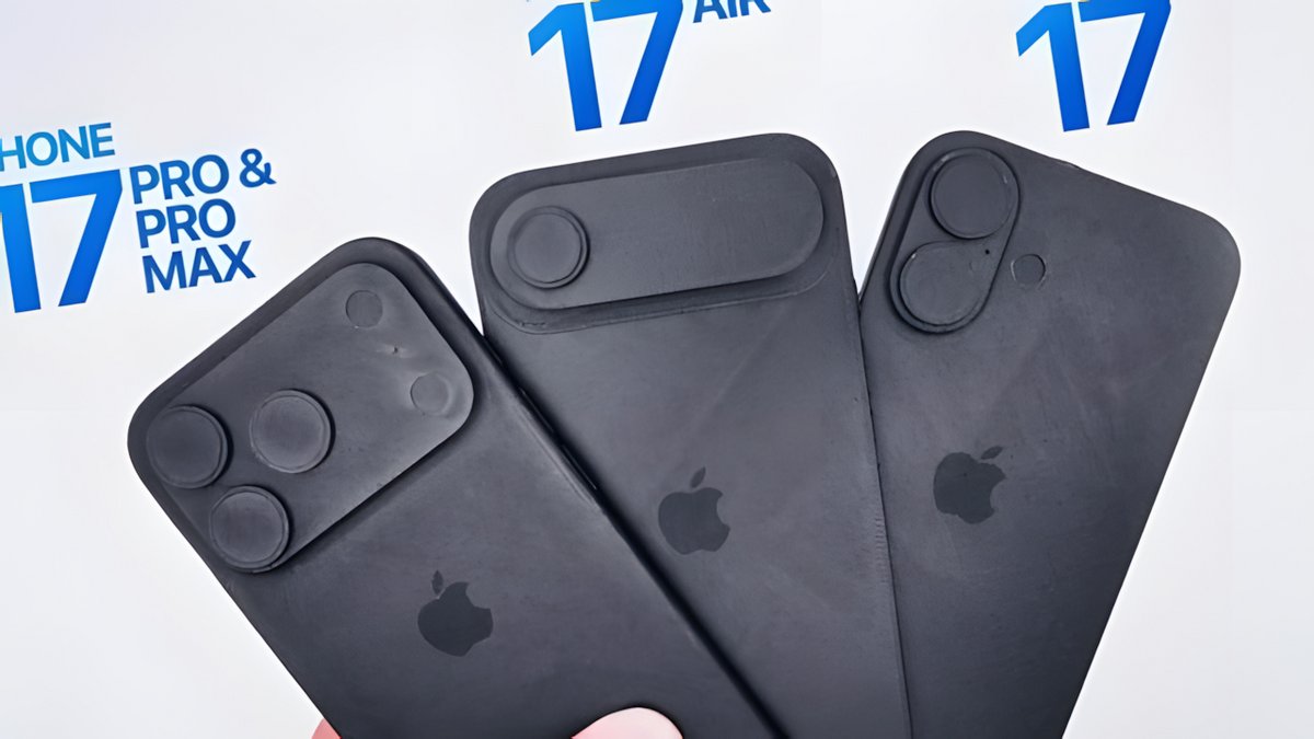 Les possibles designs de la gamme iPhone 17. © iDeviceHelp