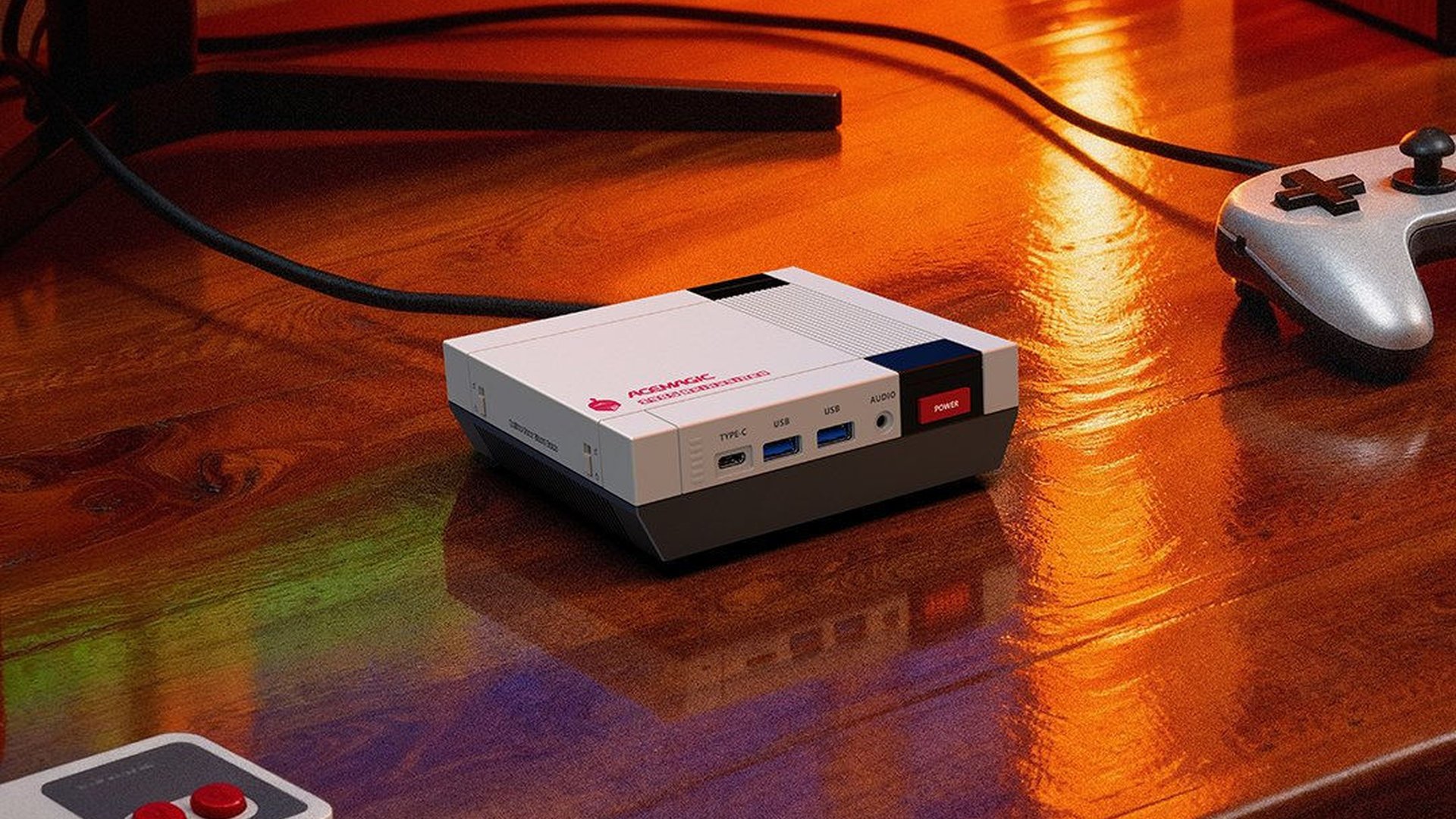 Difficile de parler de simple inspiration, le Retro X5 est presque un clone de la Nintendo NES. ©VideoCardz