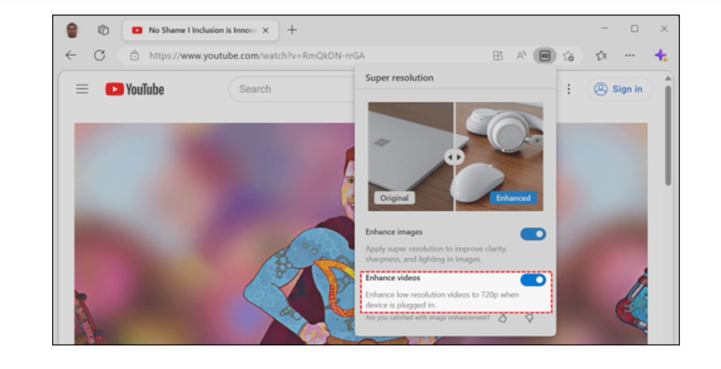 Video Super Resolution  ©Microsoft
