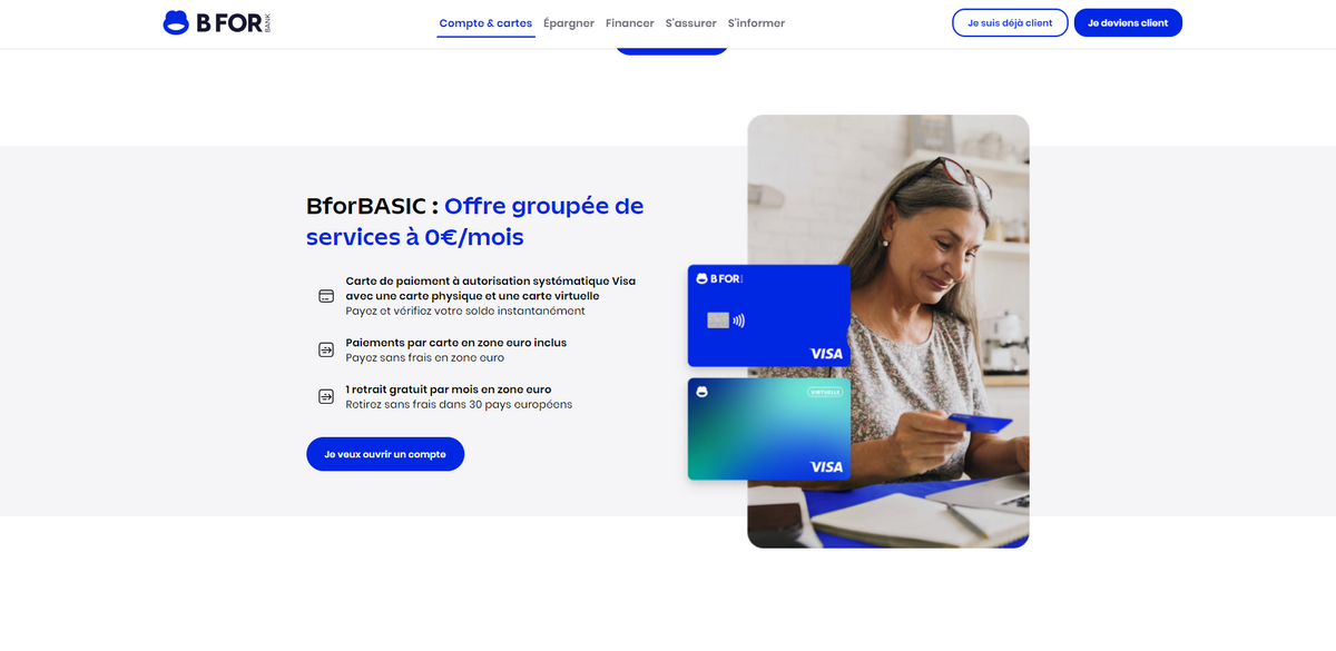 Présentation de l'offre BforBASIC © BforBank