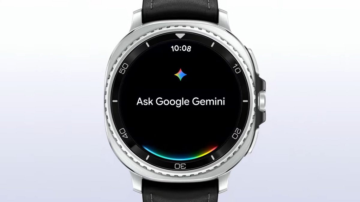 Gemini pour la première fois sur une montre connectée © Samsung