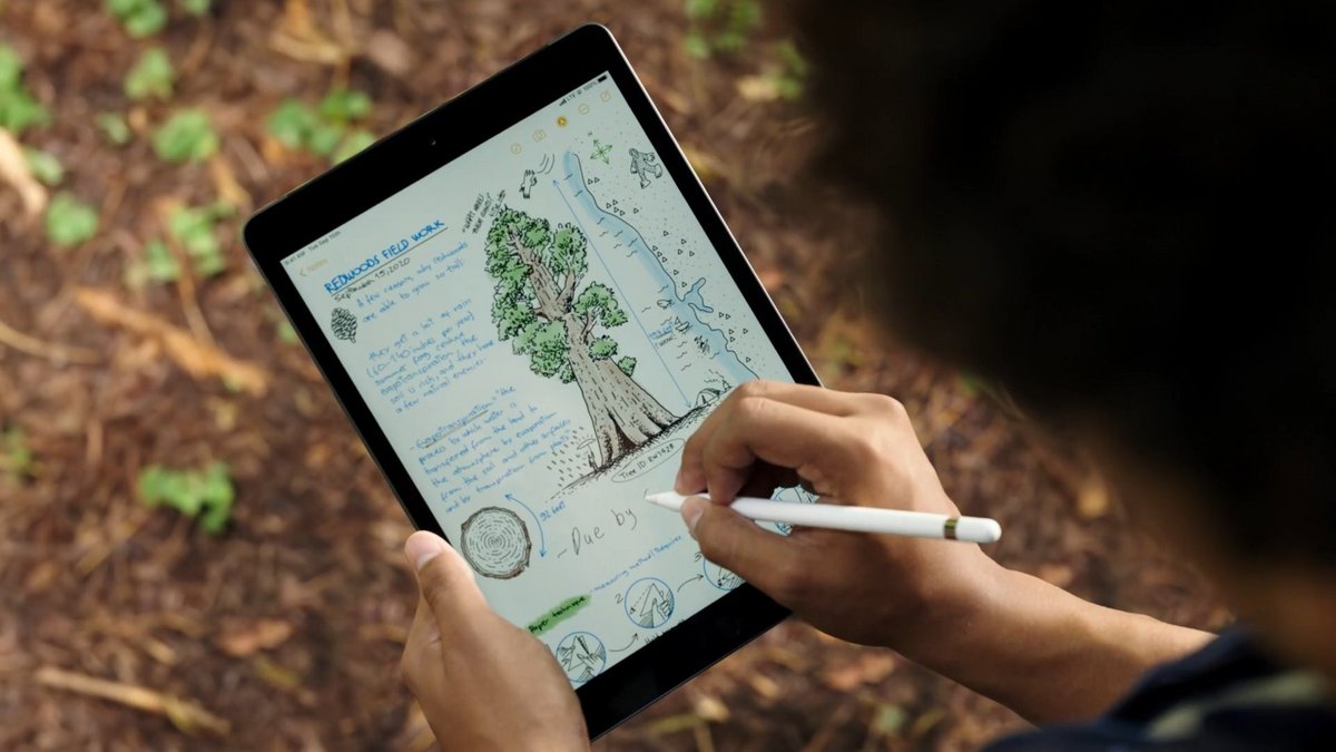 L'Apple Pencil a apporté de nouveaux usages à l'iPad © Apple