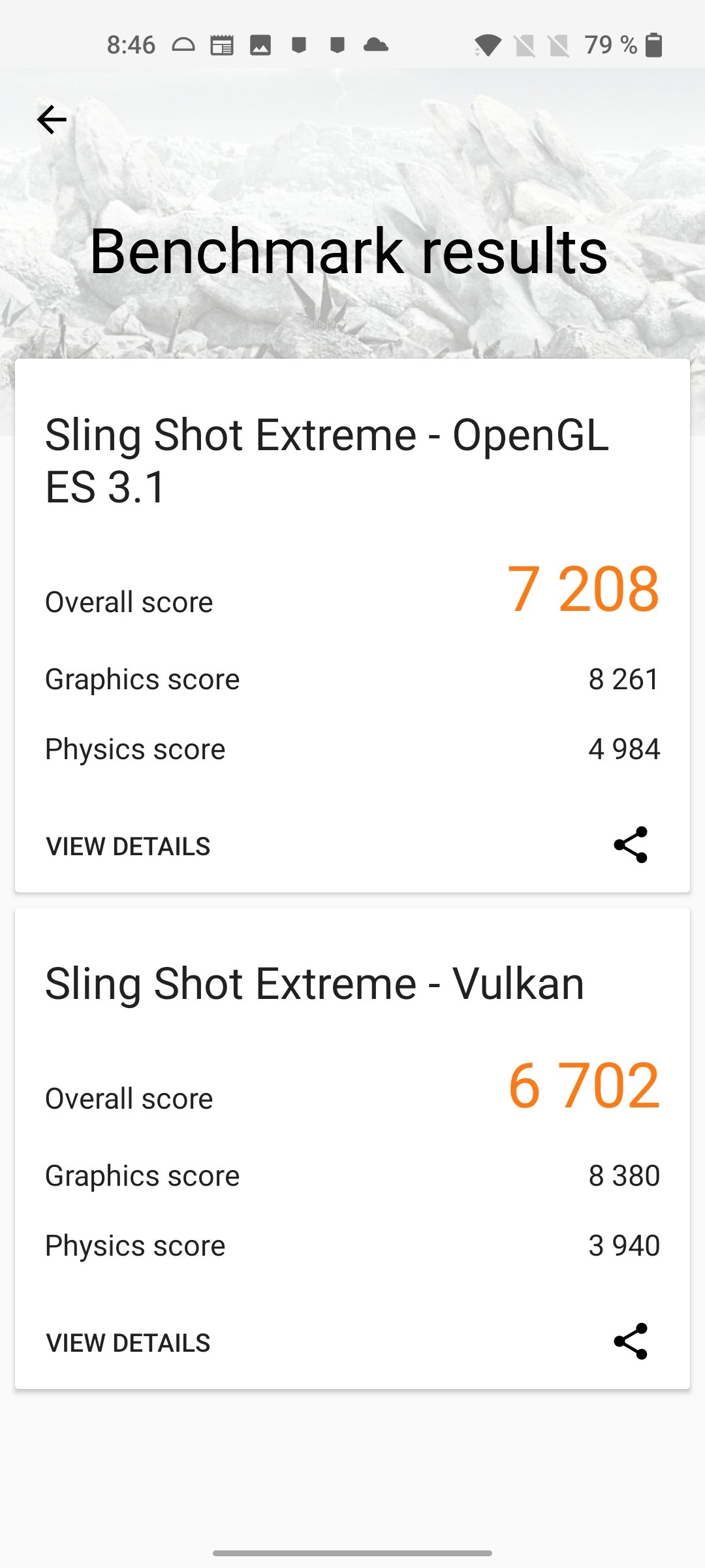 3DMark OnePlus 8T