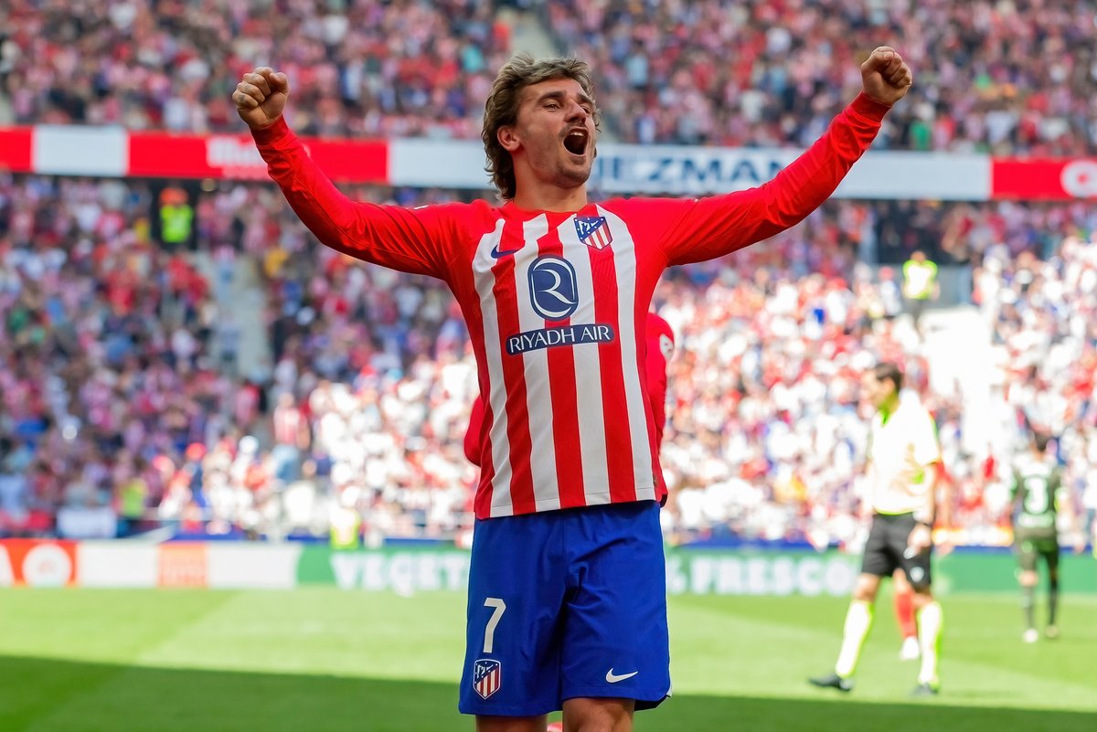 Antoine Griezmann, lors d'un match de Liga opposant l'Atlético Madrid à Gérone © Marta Fernandez Jimenez / Shutterstock