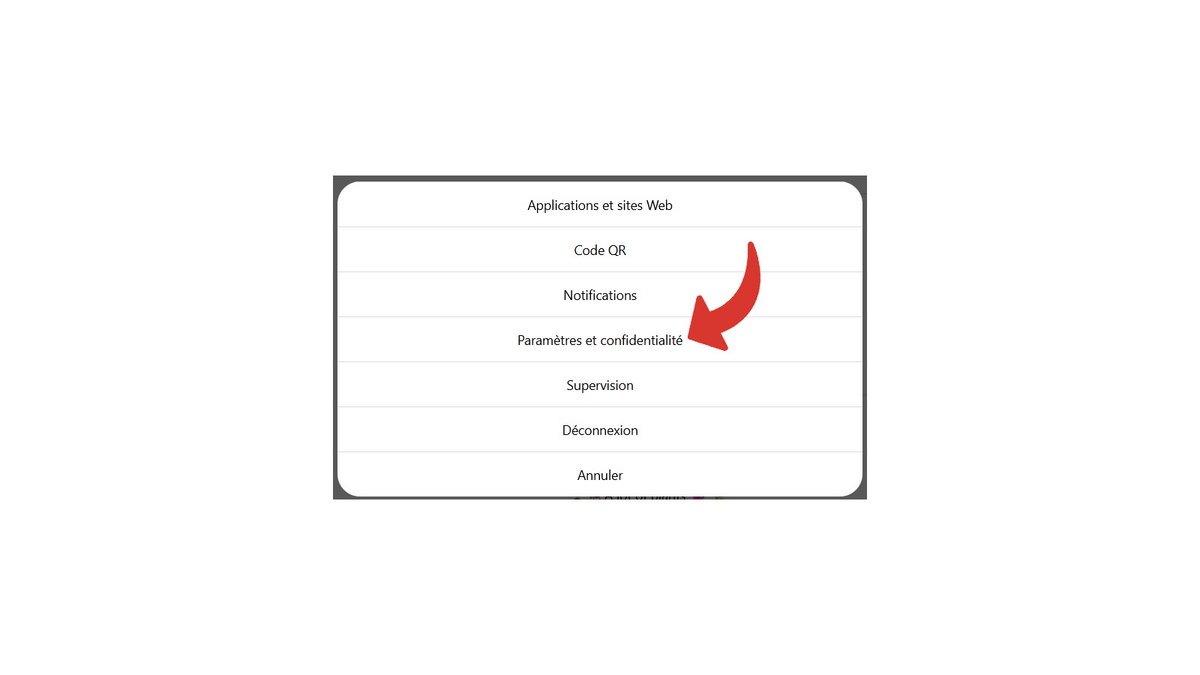 Paramètres et confidentialité Instagram © Pascale Duc pour Clubic