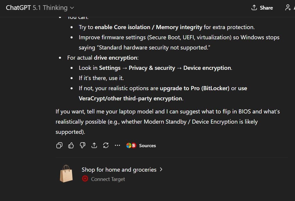 Une publicité ou une simple suggestion ? ©OpenAI / Benjamin de Kraker / X