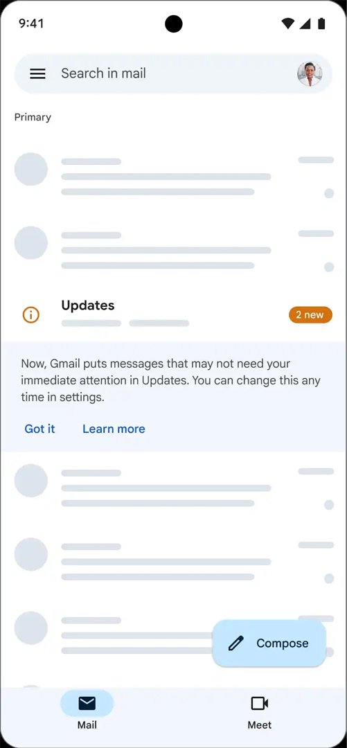 Les e-mails les moins importants seront bientôt automatiquement transférés dans la section « Notifications » de Gmail © 9to5Google