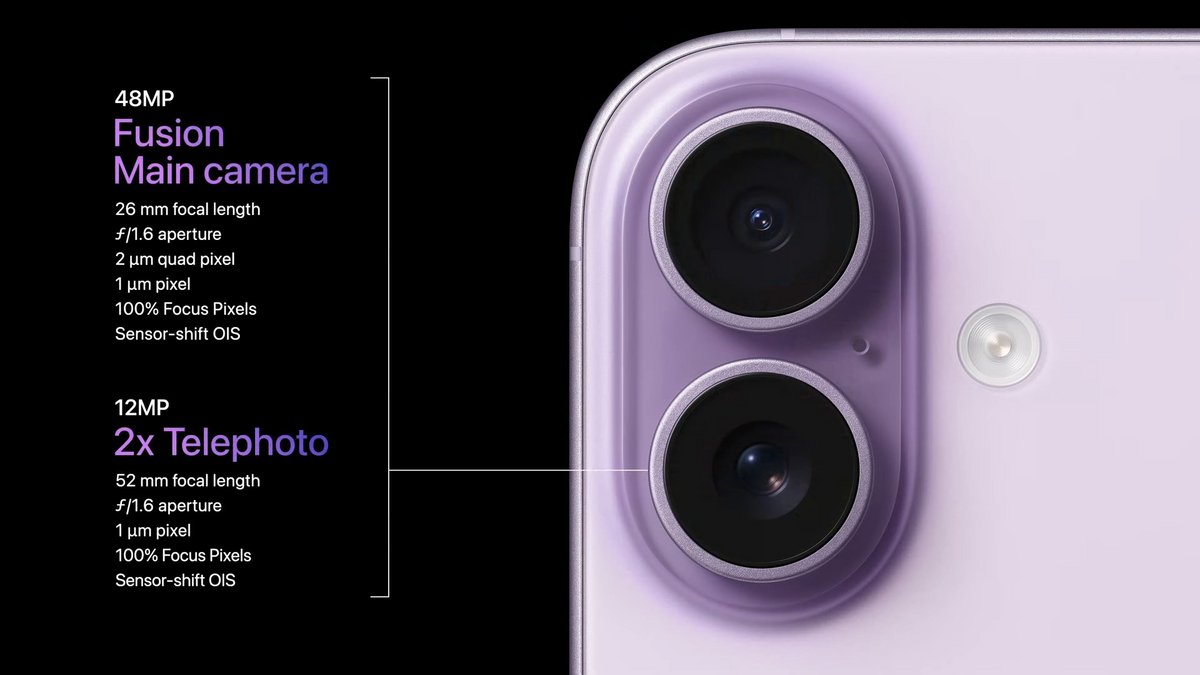 Adieu l'ultra grand-angle, et bienvenue au téléobjectif sur l'iPhone 17 ! © Apple