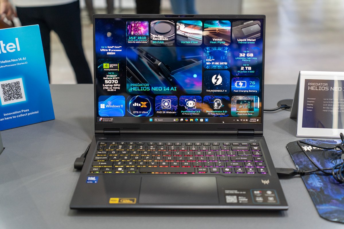 Acer Predator Helios Neo 14 AI