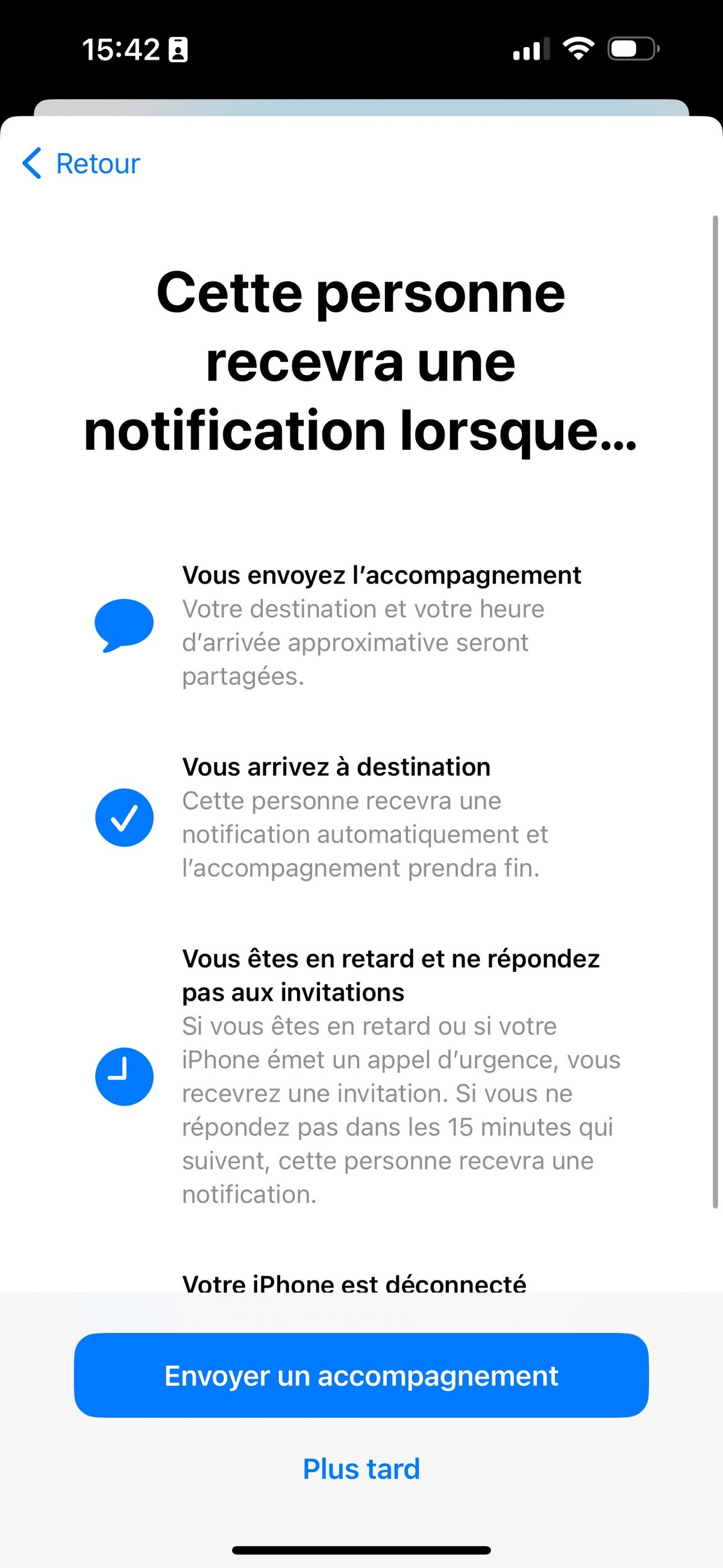 iOS 17 Accompagnement