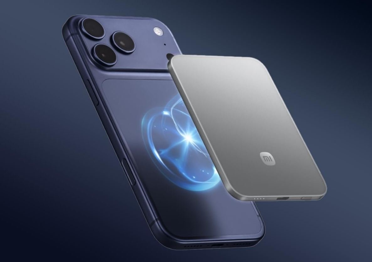 La batterie vient se coller sur n'importe quel smartphone compatible. ©Xiaomi