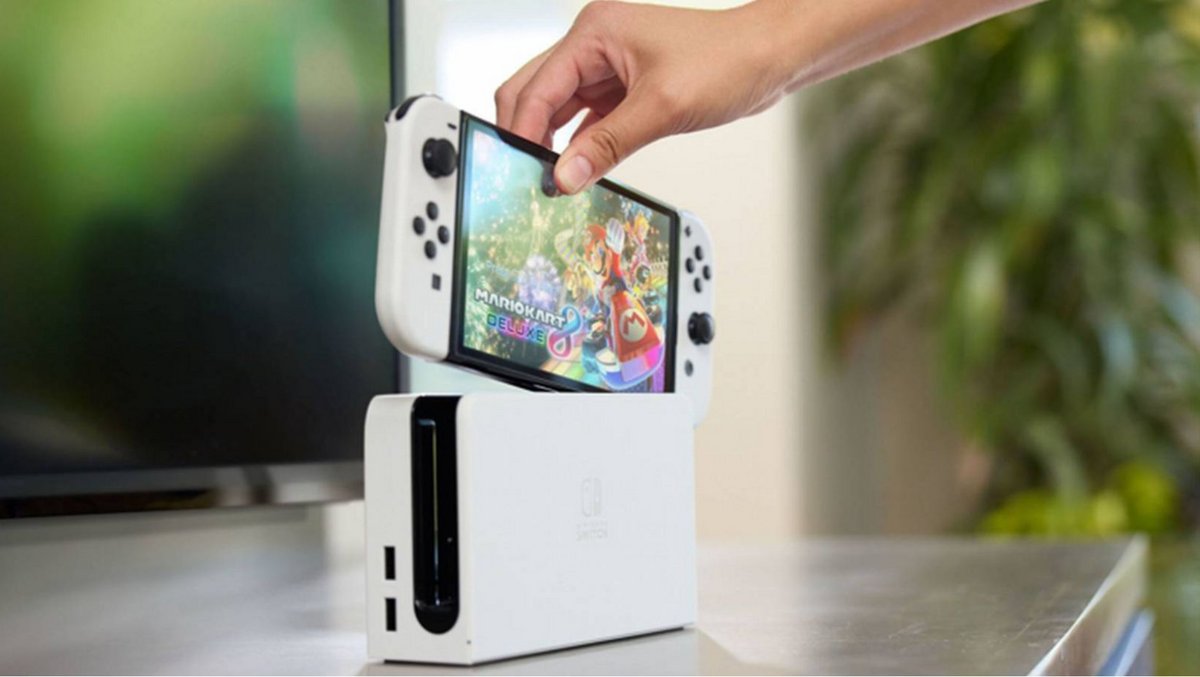 La console de jeu Nintendo Switch OLED