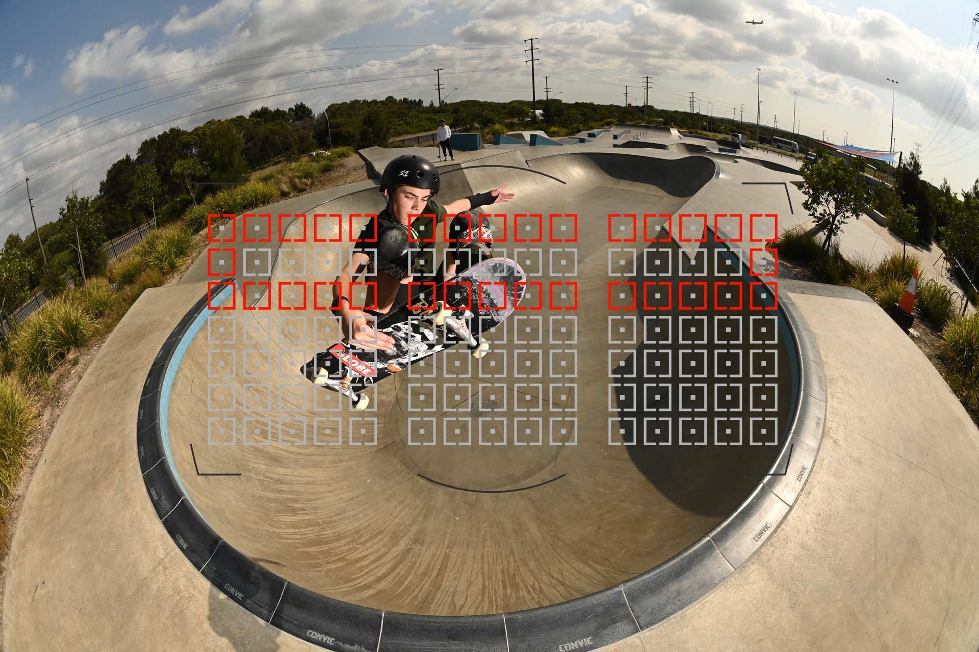 L'area focus du Nikon D6 pour illustration