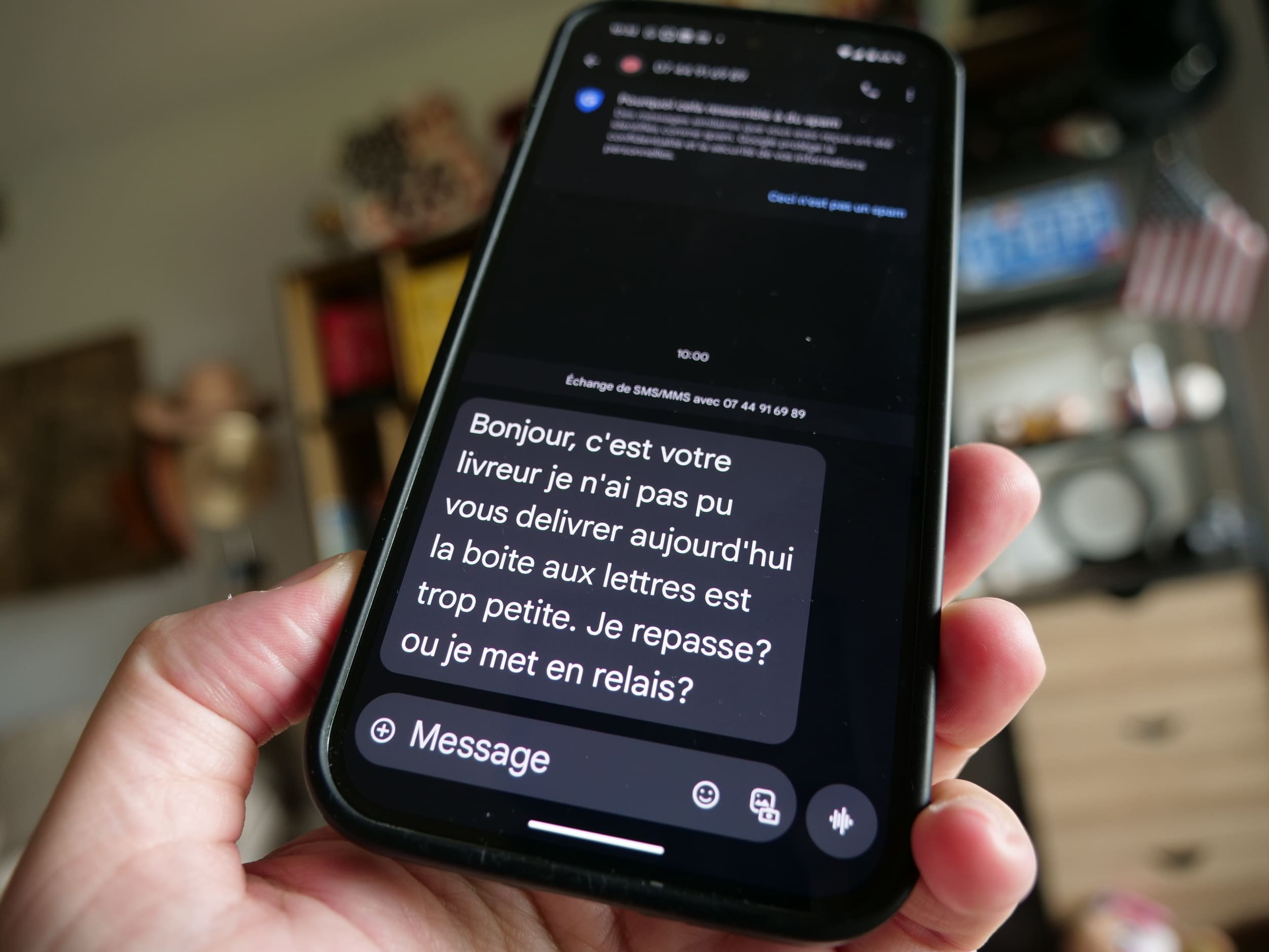 Attention à ce nouveau SMS de fausse livraison © Alexandre Boero / Clubic