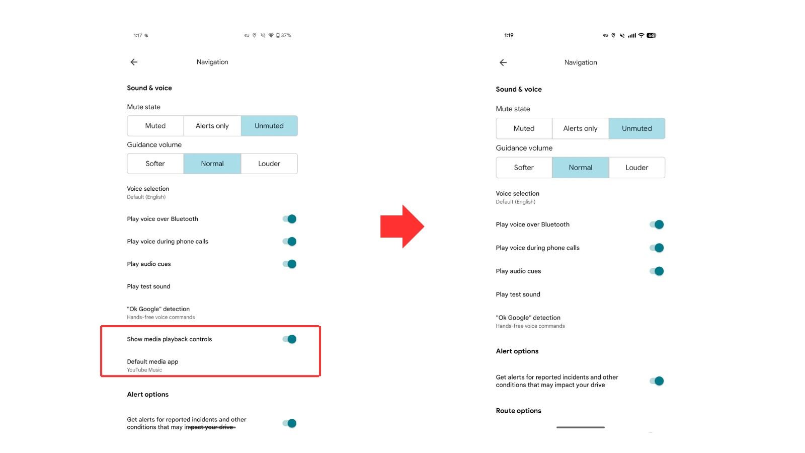 Une option volontairement enlevée ? ©9To5Google