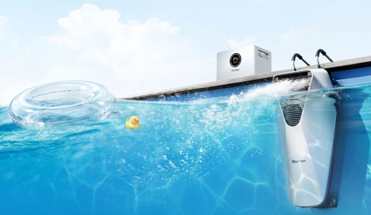 Un jeu de nage transportable, c'est la promesse de ce iGarden Swim Jet X Series. ©iGarden