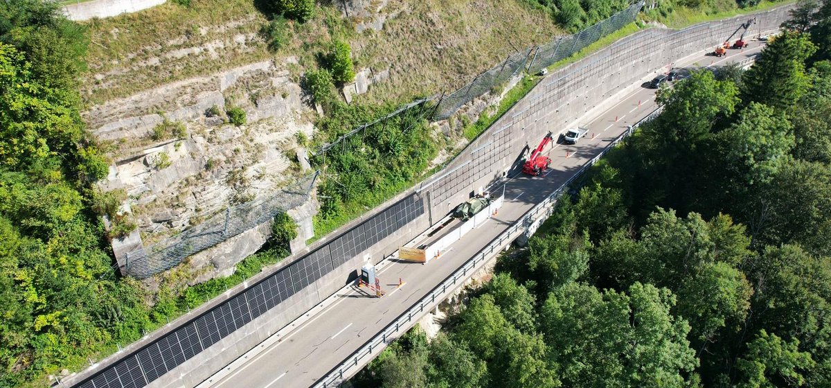 Cette installation a posé un certain nombre de défis aux équipes qui l'ont réalisée ©  K2 Systems