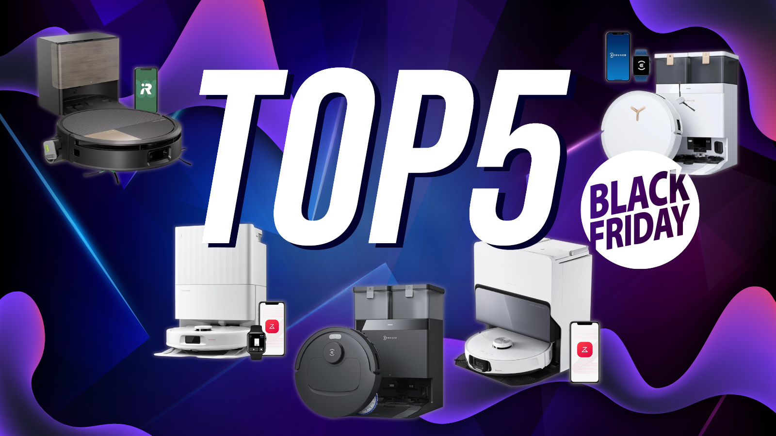  Amazon casse les prix avant le Black Friday : le top 5 des aspirateurs robots à saisir d’urgence © clubic