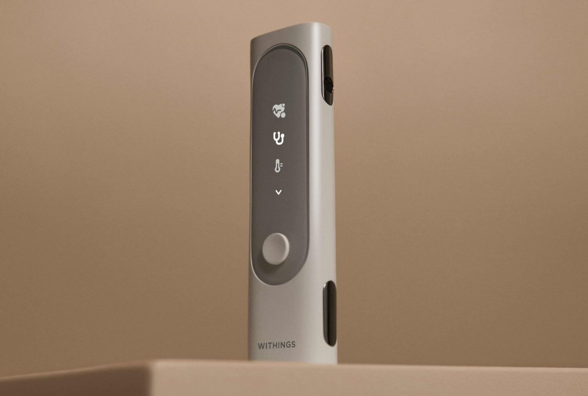 Le nouveau BeamO de Withings se veut un "thermomètre du futur" © Withings