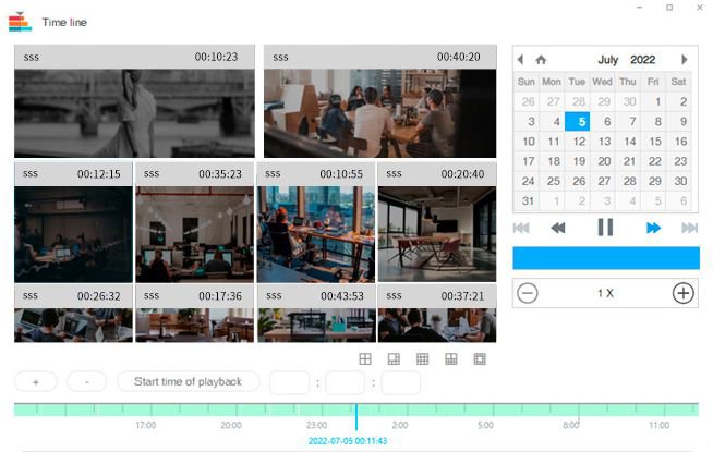 Surveillance Manager est le nouveau module de vidéosurveillance déployé avec TOS 5 © TerraMaster