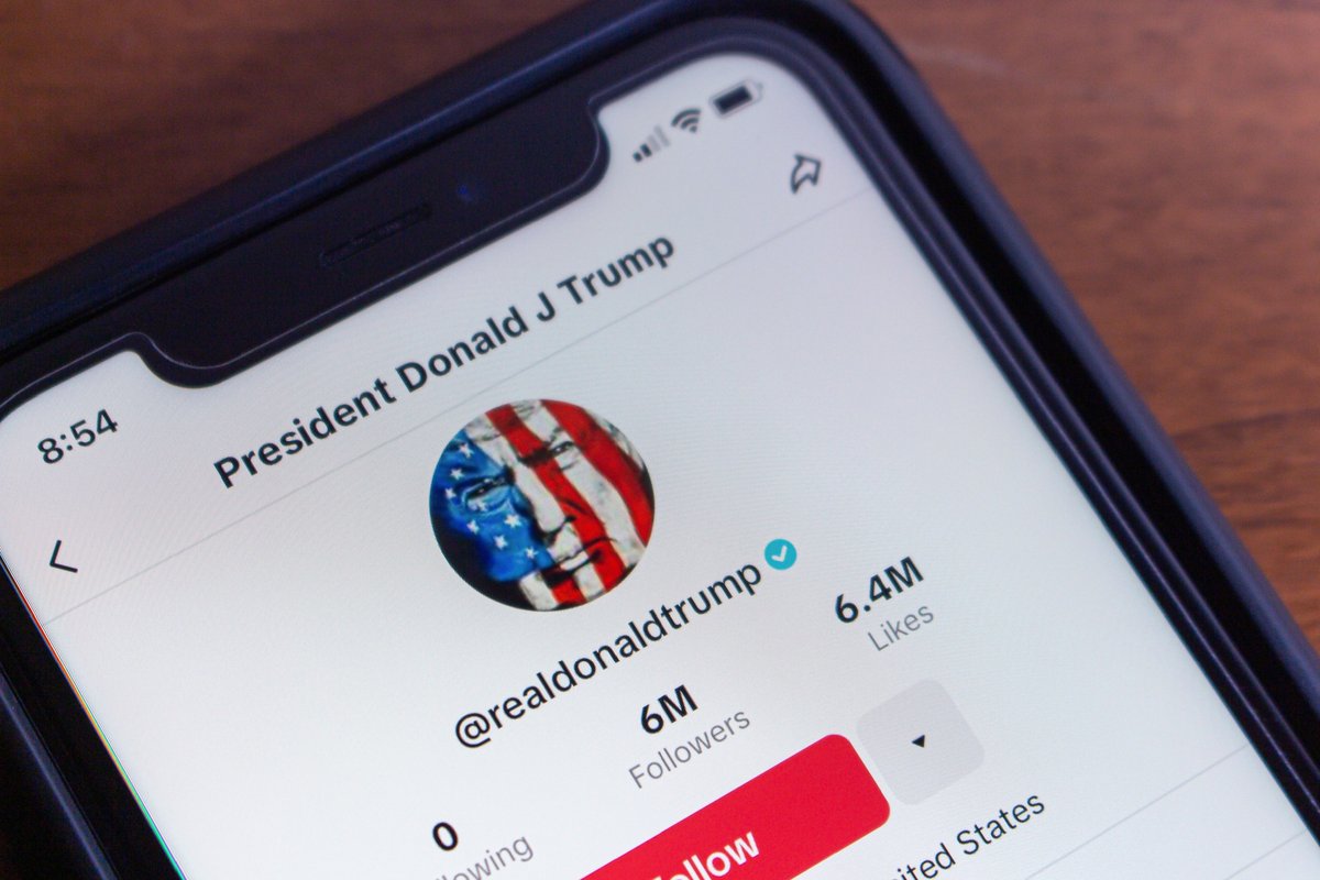 Donald Trump a une idée originale pour « sauver TikTok » © Koshiro K / Shutterstock.com