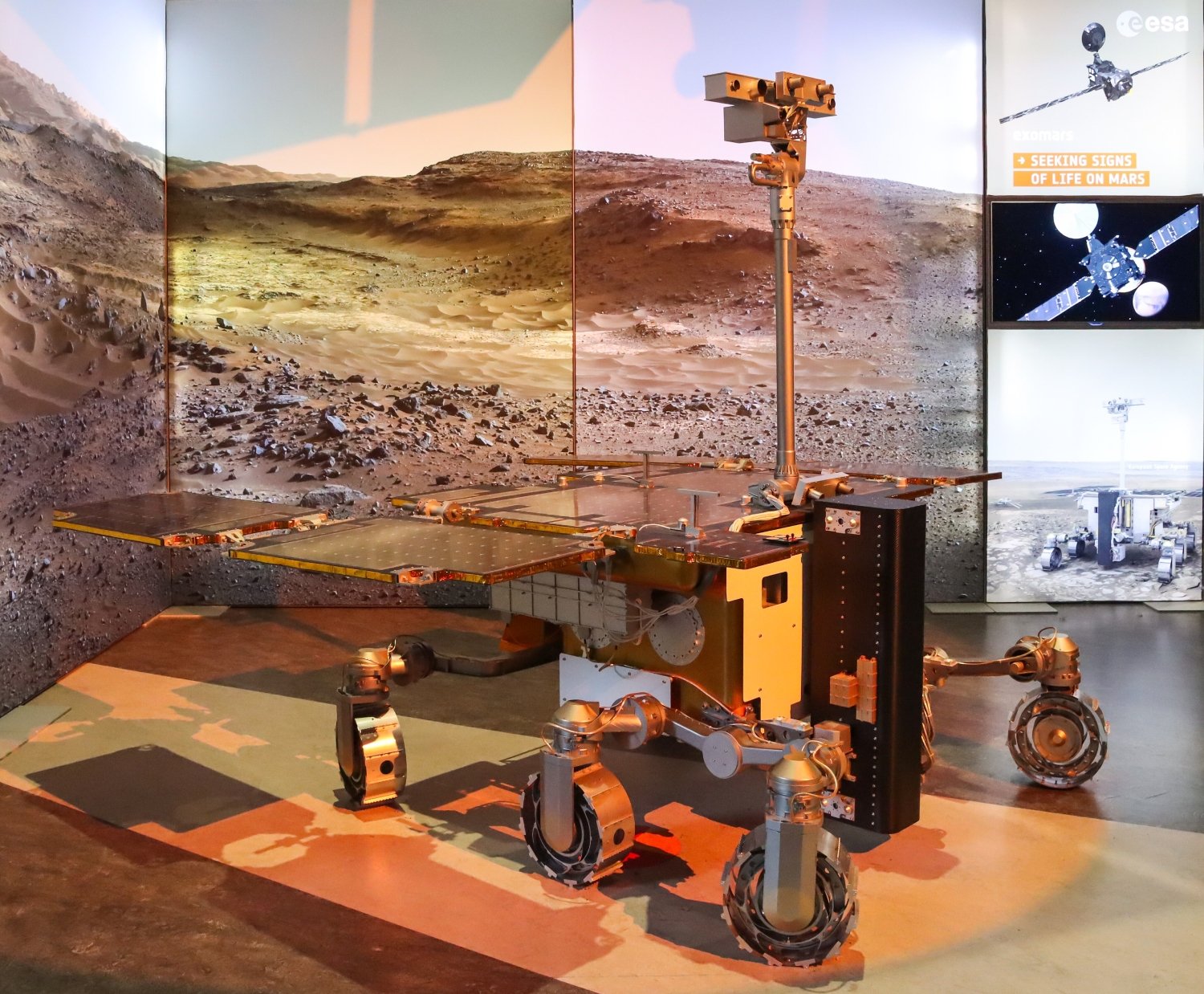  Le rover Rosalind Franklin. ©Mike Peel / Wikimédia