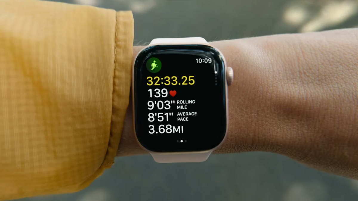 L'Apple Watch Series 10 et son nouvel écran XXL © Apple