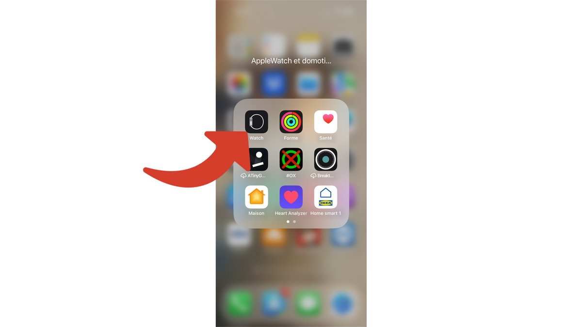 L'icône de l'app Watch sur iPhone © Clubic